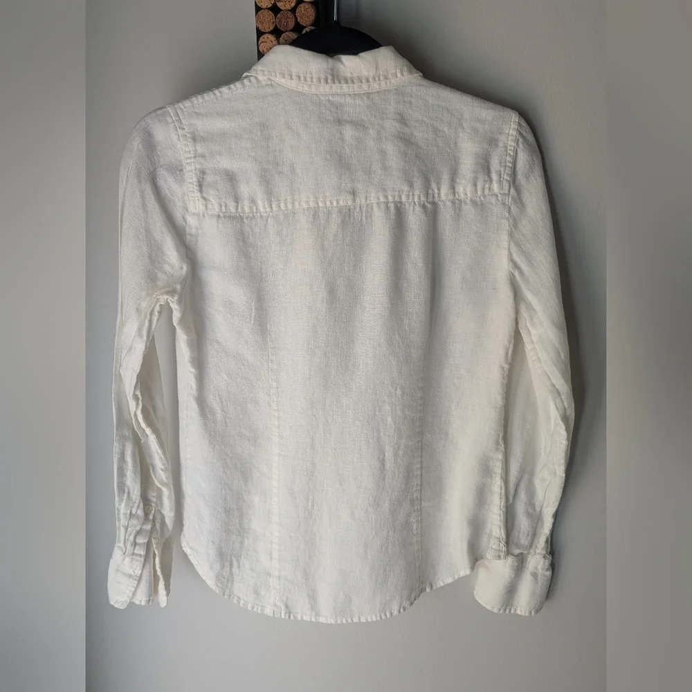 J. Crew Irish Linen Shirt - Picture 2 of 7